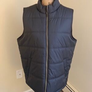 Dark Grey Mens Vest